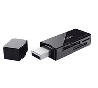 Trust Lecteur de carte Nanga – USB 3.2 5 Gbit/s – Compatible SD, microSD, M2 pour PC/Mac