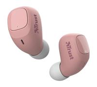 Trust Nika Compact Casque True Wireless Stereo (TWS) Ecouteurs Appels/Musique Bluetooth Rose