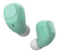 Trust Nika Compact Casque True Wireless Stereo (TWS) Ecouteurs Appels/Musique Bluetooth Turquoise