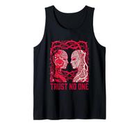 Trust No One Masque traître avec Poignard caché Débardeur