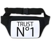 Trust No One Sac banane avec logo Noir