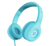Trust Nouna Casque Avec fil Arceau Appels/Musique Cyan