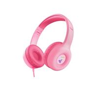 Trust Nouna Casque Avec fil Arceau Appels/Musique Rose