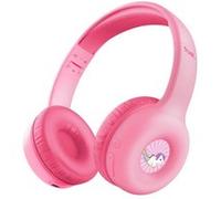 Trust Casque enfant Nouna Bluetooth 85 dB pliable avec micro 15h autonomie Rose