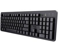 Trust ODY II Bluetooth Clavier allemand, QWERTZ noir avec clavier numérique