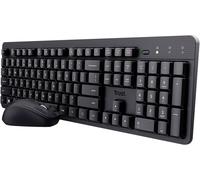 Trust ODY II Bluetooth Kit souris + clavier avec clavier numérique allemand, QWERTZ noir