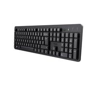 Trust Clavier sans fil ODY II – Silencieux AZERTY, résistant aux éclaboussures – Noir