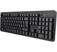 Trust Ody II Tastiera Wireless Silenziosa Basso Profilo USB Nero QWERTY UK