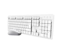 Trust Clavier et souris sans fil Ody II AZERTY Français Silencieux Touches plates Récepteur USB