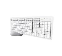 Trust Clavier et souris sans fil Ody II AZERTY Français Silencieux Touches plates Récepteur USB