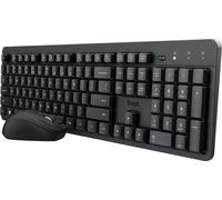 Trust ODY II Wl Keyboard & Mouse Black - noir