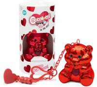 TRUST-, Ourson intéractif Oh My Gold!, Effets Sonores et Lumineux, Modèle Rouge, pour Les Enfants dès 3 Ans, CCL455