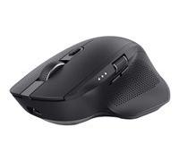 Trust Oza souris - multi-dispositifs - Bluetooth, 2.4 GHz - noir