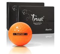 Trust Panther Balles de golf - Couverture en uréthane, sensation de frappe douce, vol droit, bon contrôle de l'arrêt, noyau Big Max pour vols larges, combinaison optimale de distance et de contrôle du