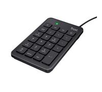 Trust 22221 clavier numérique PC portable/de bureau USB Noir
