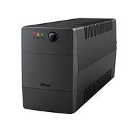 Trust Paxxon Unité d’Alimentation sans Interruption (ASI) 800 VA, 2 Prises Électriques avec Batterie, Protection Intégrée Contre Les Surcharges - Noir