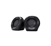 Trust Polo Enceintes PC 2.0 4W RMS USB Noir (2x2W) 1-voie, Réponse en fréquence 150-20000Hz, ABS, Entrée AUX, Câble AUX inclus, 77x74x76mm