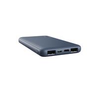 TRUST Batterie externe ultra plate de 10 000 mAh - Bleu