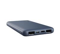 TRUST Batterie externe ultra plate de 10 000 mAh - Bleu