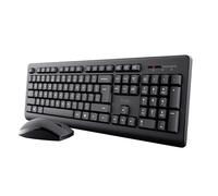 Trust Primo Clavier sans fil et souris allemand QWERTZ Noir