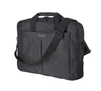 Trust – Sacoche pour ordinateur portable Primo – Jusqu'à 16", 2 poches, intérieur rembourré – Noir