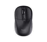 Trust Primo Souris Bluetooth Optique 1600 DPI Ambidextre 3 Boutons Noir ABS, Piles AAA, Windows/macOS/Android/iOS/ChromeOS, 95x55x40mm, 50g
