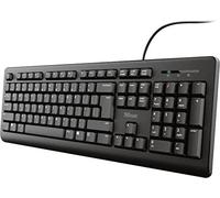 Trust Primo Teclado USB Teclas Silenciosas Resistente a Vertidos