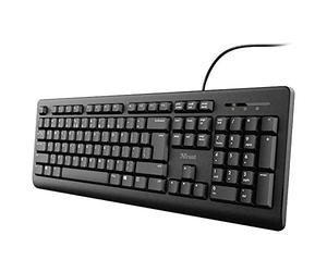 Trust Primo Teclado USB Teclas Silenciosas Resistente a Vertidos