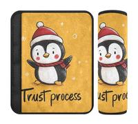 Trust Process Penguin Lot de 2 coussinets d'épaule pour sangle, libère le stress sur votre cou et vos épaules, housse de ceinture de voiture pour sac