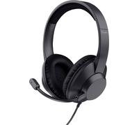 Trust Puce audio de casque filaire noir Noise Cancelling
