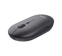 Trust Puck Wireless Mouse, Bluetooth or 2.4 GHz with USB Mini-Receiver, Recharge