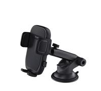 Trust Support téléphone Runo – Monture pare-brise 55–100 mm pince caoutchouc déblocage rapide Noir