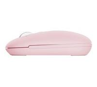 Trust Souris sans fil Seron – Molette ultra-rapide, Bluetooth/2.4 GHz, 65% recyclé – Rose