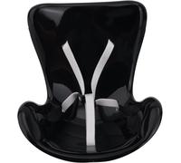 TRUST-Siège Auto Noir pour Poupées, Chaise Sécurité en Plastique Décor Clip Grille d¿Aération Mignon Accessoire d¿Affichage Bureau pour Collectionneurs & Fans Jouets Peluche Poupées