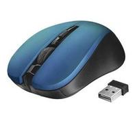 Trust Mydo Souris sans Fil avec Boutons Silencieux, 2.4GHz, Vitesse Réglable, Microrécepteur USB, Souris PC Optique pour Ordinateur Portable, Computer, Mac - Bleu