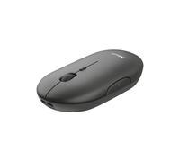 Trust Souris 24059: Sans Fil RF+Bluetooth, 1600 DPI, Optique, 4 Boutons, Roulette Verticale, Ambidextre, Rechargeable USB-C, 78g, Windows/macOS/ChromeOS
