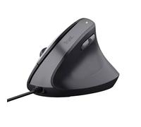 Trust Souris Ergonomique Filaire Bayo II Noir