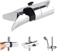 TRUST-Support De Pomme Douche De Rechange,Support Douchette Universel Réglable 360° Support De Douche 18-25 Mm À Diamètre Réglable,Support De Douchette Barre Coulissante Sans Perçage