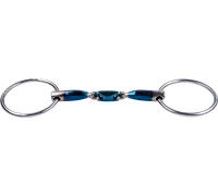 Trust Sweet Iron Loose Ring Bradoon, Double Jointed, 12 mm - 14 cm