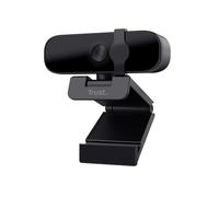 Trust Tanor Webcam 1080p avec Micro et Filtre de Confidentialité, Webcam USB Mise au Point Fixe 30 FPS, 85% Plastique Recyclé, Web Camera pour Ordinateur Portable Mac Windows Skype Zoom Teams