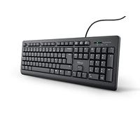 Trust Taro Clavier Filaire USB AZERTY Français, Touches Plates, Noir