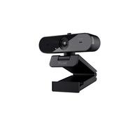 Trust Taxon Webcam Quad HD 1440p 30 ips USB 2.0, microphone omnidirectionnel intégré, clip de fixation, compatible Windows, macOS et ChromeOS.