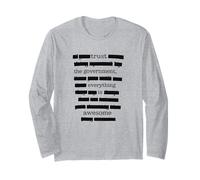 Trust The Government Redacted Manche Longue