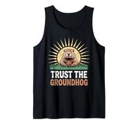 Trust The Groundhog Day Prediction Marmotte Débardeur