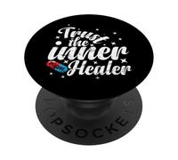 Trust The Inner Healer Dicton drôle PopSockets PopGrip Adhésif