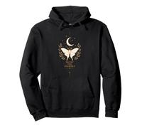 Trust The Journey Celestial Papillon & Moon Design Sweat à Capuche