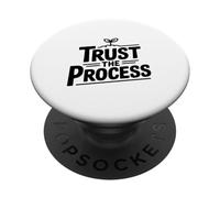 Trust The Process Citation de Motivation inspirante PopSockets PopGrip Adhésif