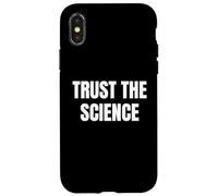 Trust The Science Equality Pride Trans Rights Graphic Tee Coque pour iPhone X/XS
