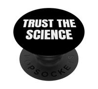 Trust The Science Equality Pride Trans Rights Graphic Tee PopSockets PopGrip Adhésif