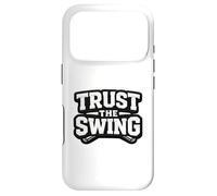 Trust The Swing Golf Buddies Golf Citations Vibe Golfers Coque pour iPhone 17 Pro